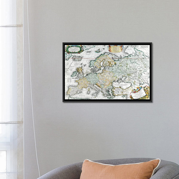 Fleur De Lis Living Antique Maps Print | Wayfair